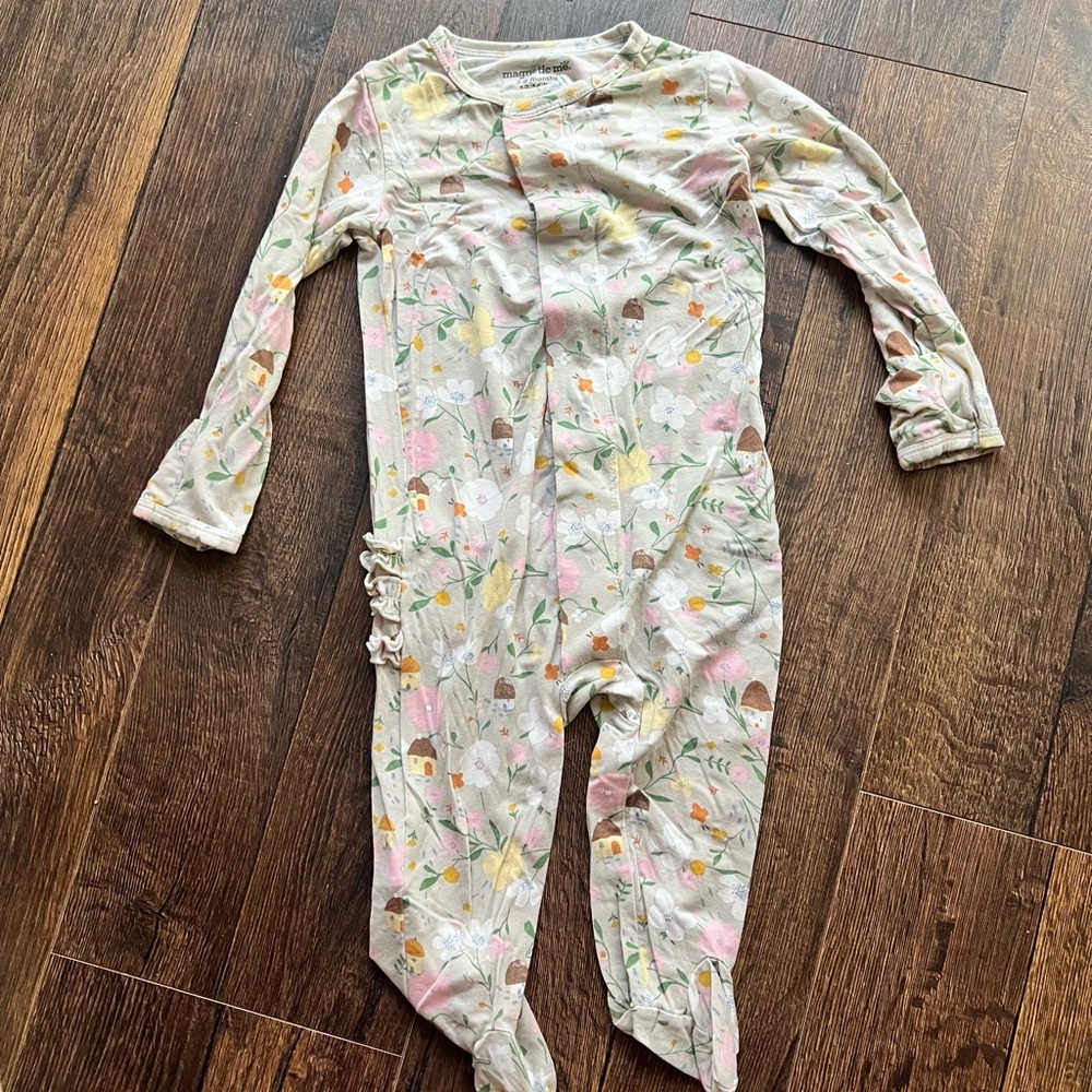 Floral Kids One Piece